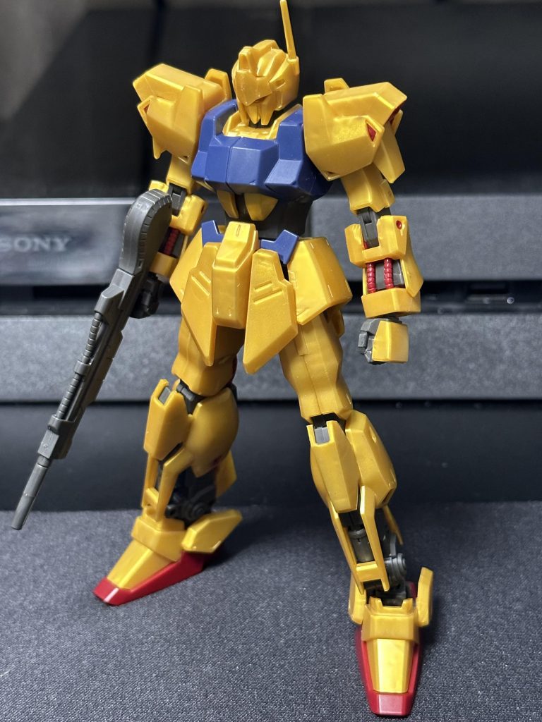 仮組みの写真も。やっぱり塗装した方が重厚感が出て好きですね〜