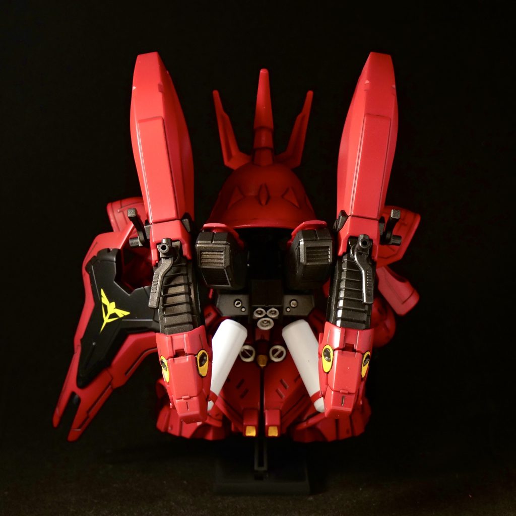 ネオ・ジオンのデカールは逆シャアガンダムデカールからです。