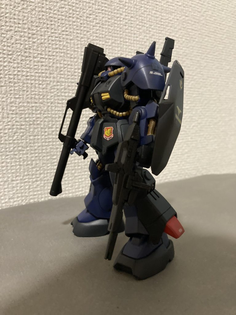 武器はマークIIと共通という事に脳内設定wシールドの連邦マークはカッターで削り落としました。