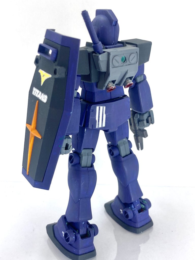 ジム《ティターンズ仕様》–3枚目/制作者：レン@筆塗り部分塗装