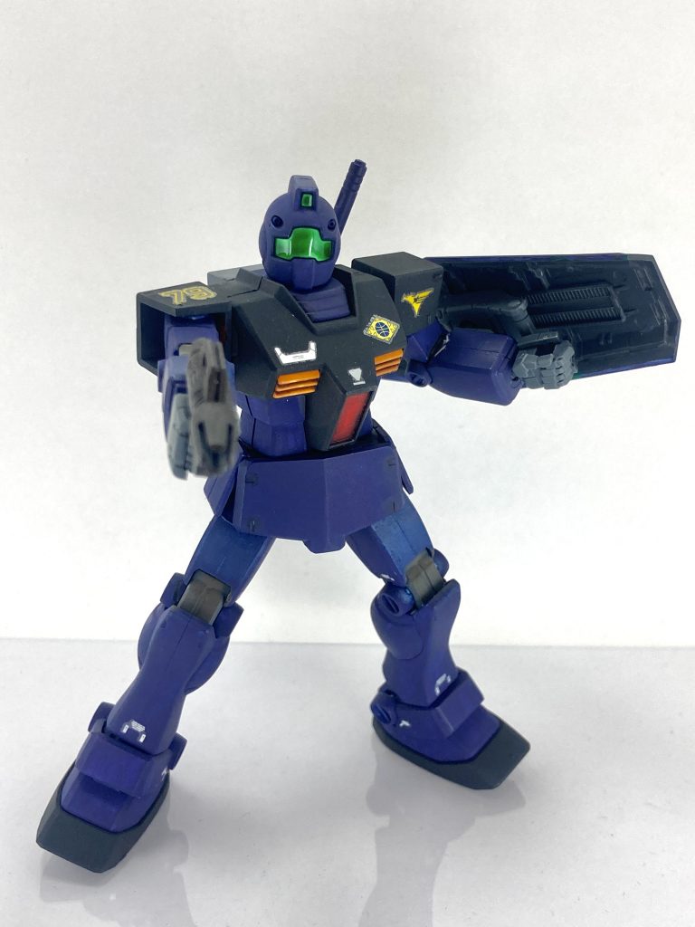 ジム《ティターンズ仕様》–5枚目/制作者：レン@筆塗り部分塗装