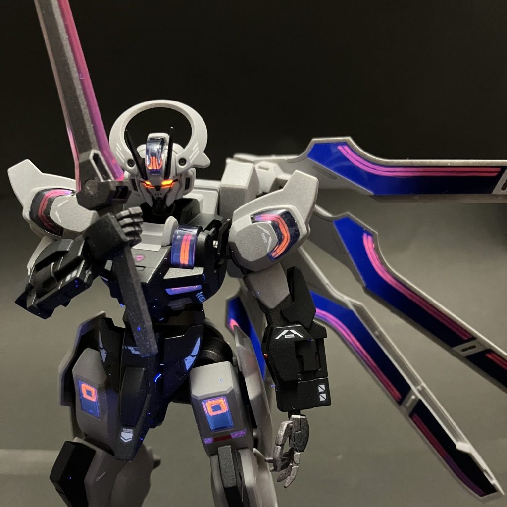 HG ガンダムシュバルゼッテ 水性ホビーカラー｜hPaさんのガンプラ作品