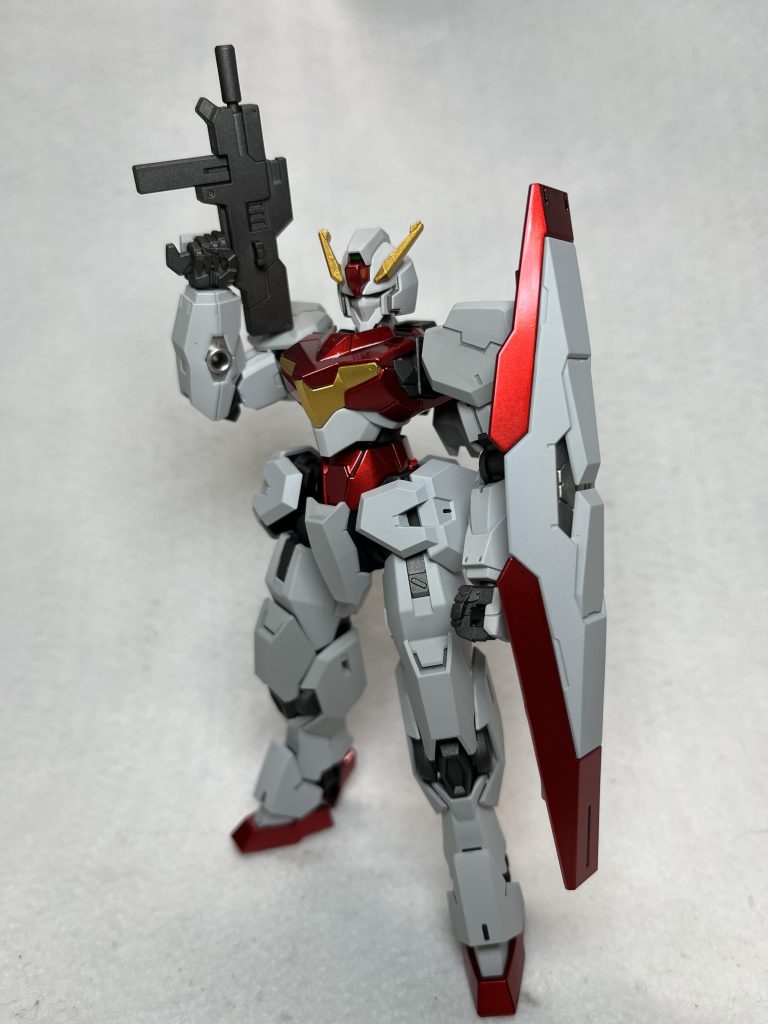 可動域が大きいのでポージングもラクラク