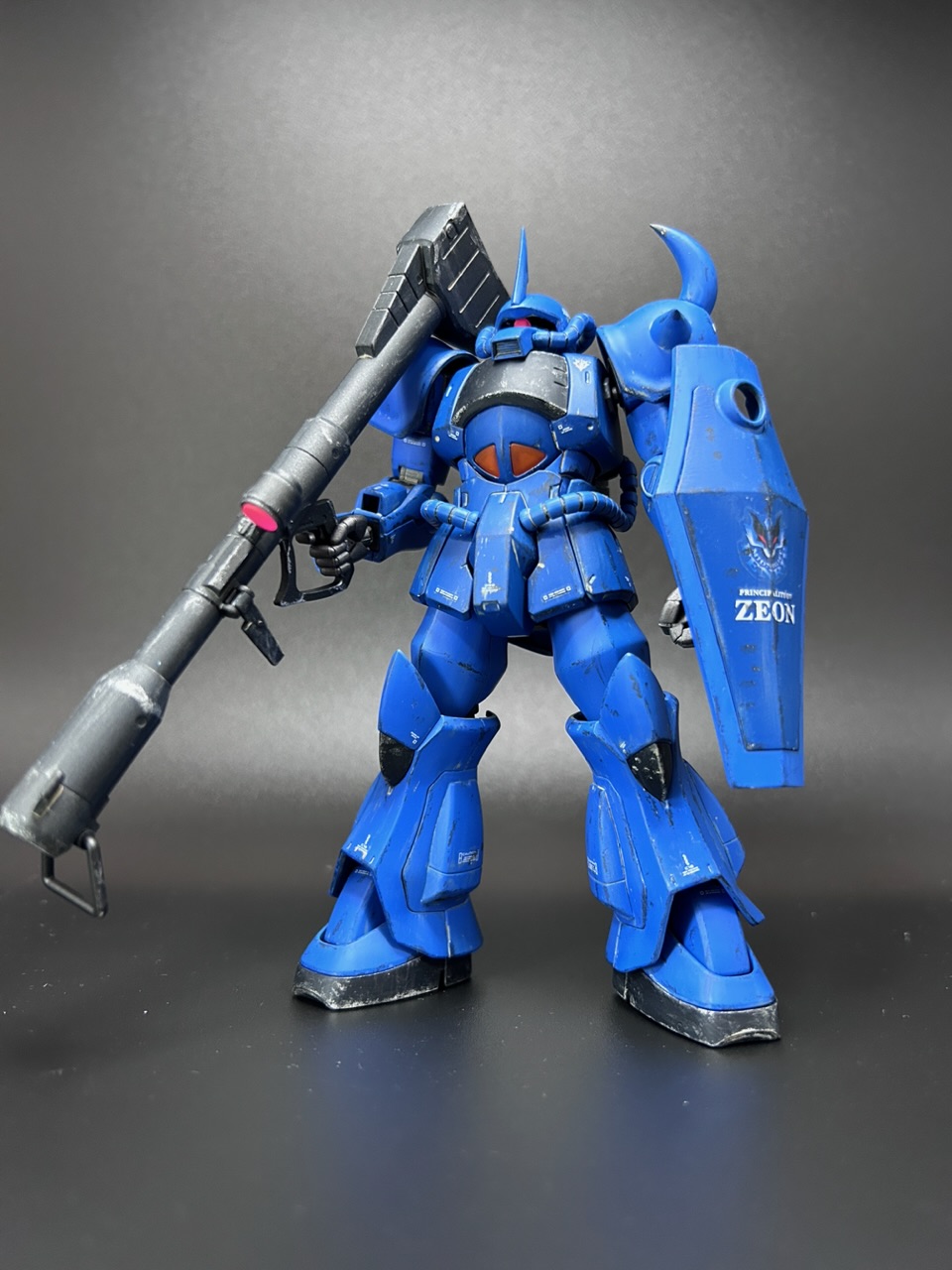 MS-07A グフ｜マサさんさんのガンプラ作品｜GUNSTA（ガンスタ）