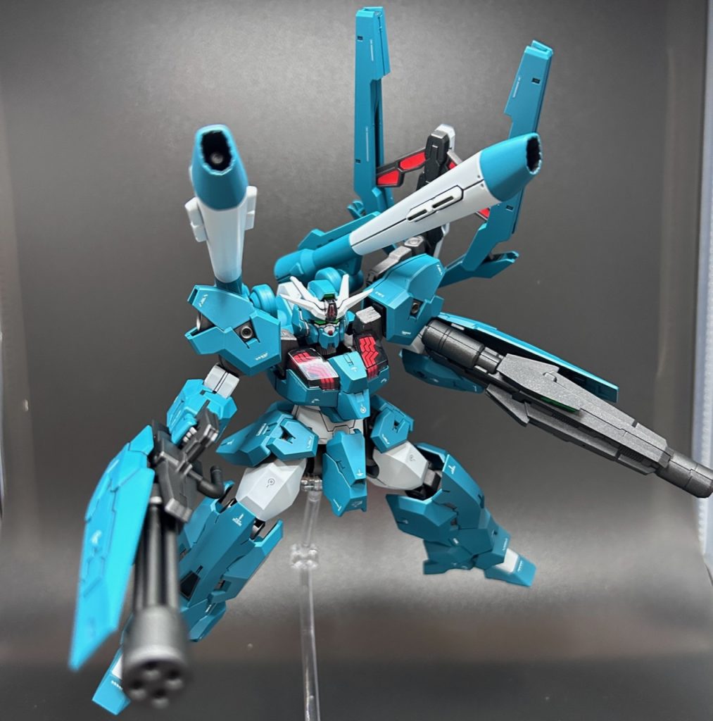 もちろんパーメットスコア上昇時の展開も邪魔になりません。バックパックを換装すれば、ノーマルのルブリスウルにもできます。