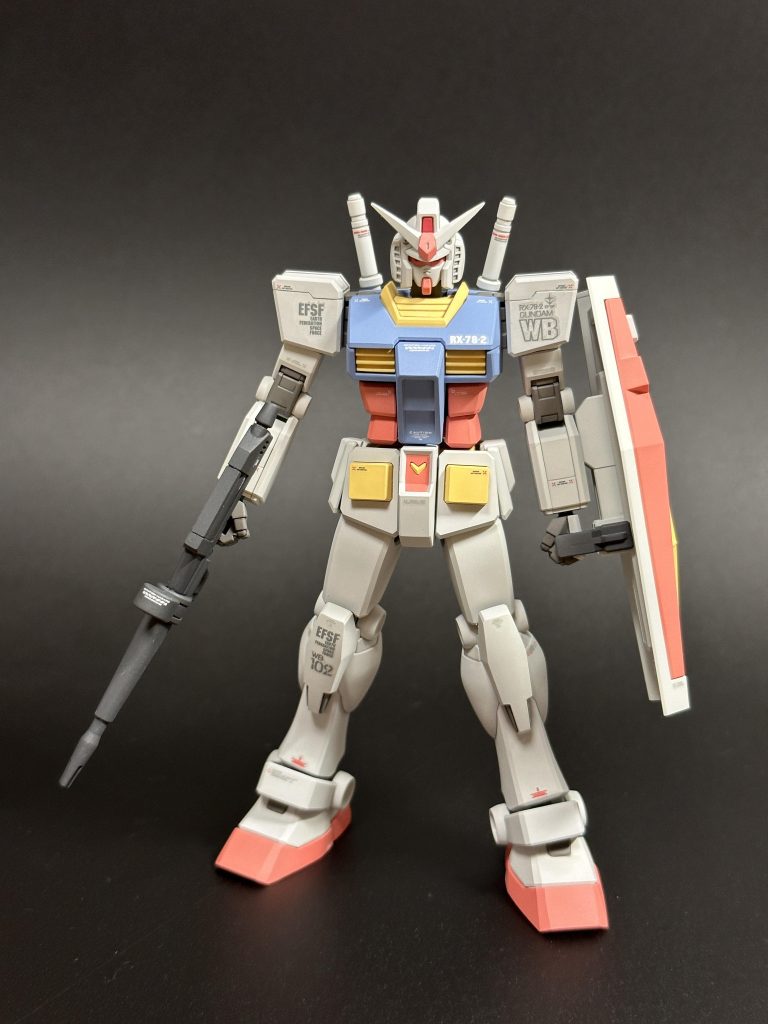 EG 1/144 ガンダム–3枚目/制作者：てきお