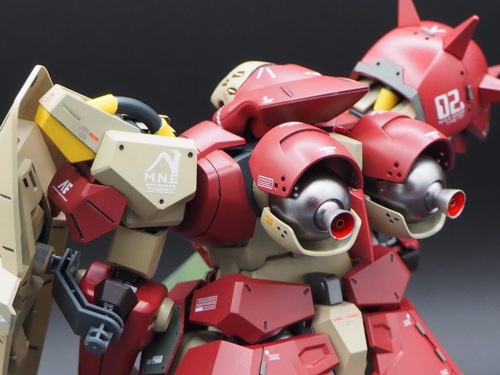 バーニアに真鍮パイプを入れています。