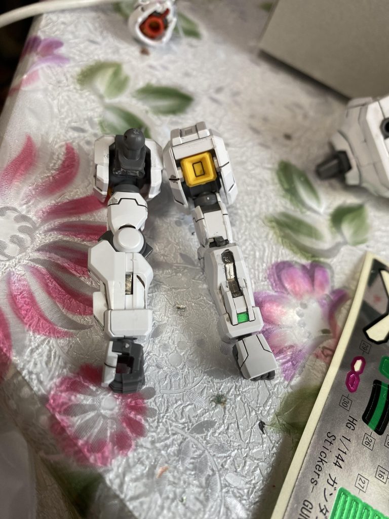 銀色塗装としたり楽しかったです！