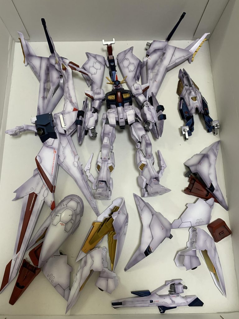 シャドウを吹いた状態