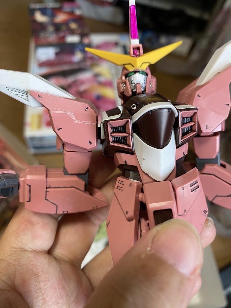 筋彫りも加えました！