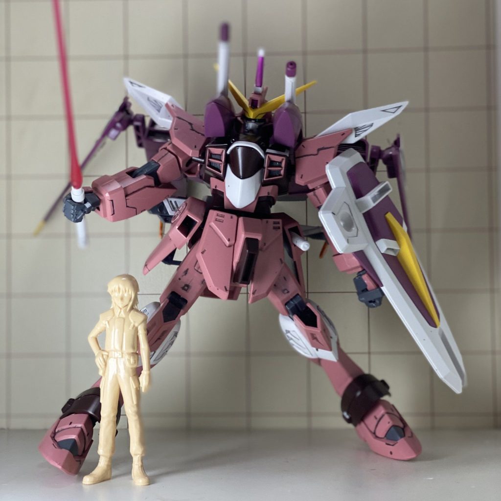 旧キット 1/100 ジャスティスガンダム｜ポッコロchさんのガンプラ作品