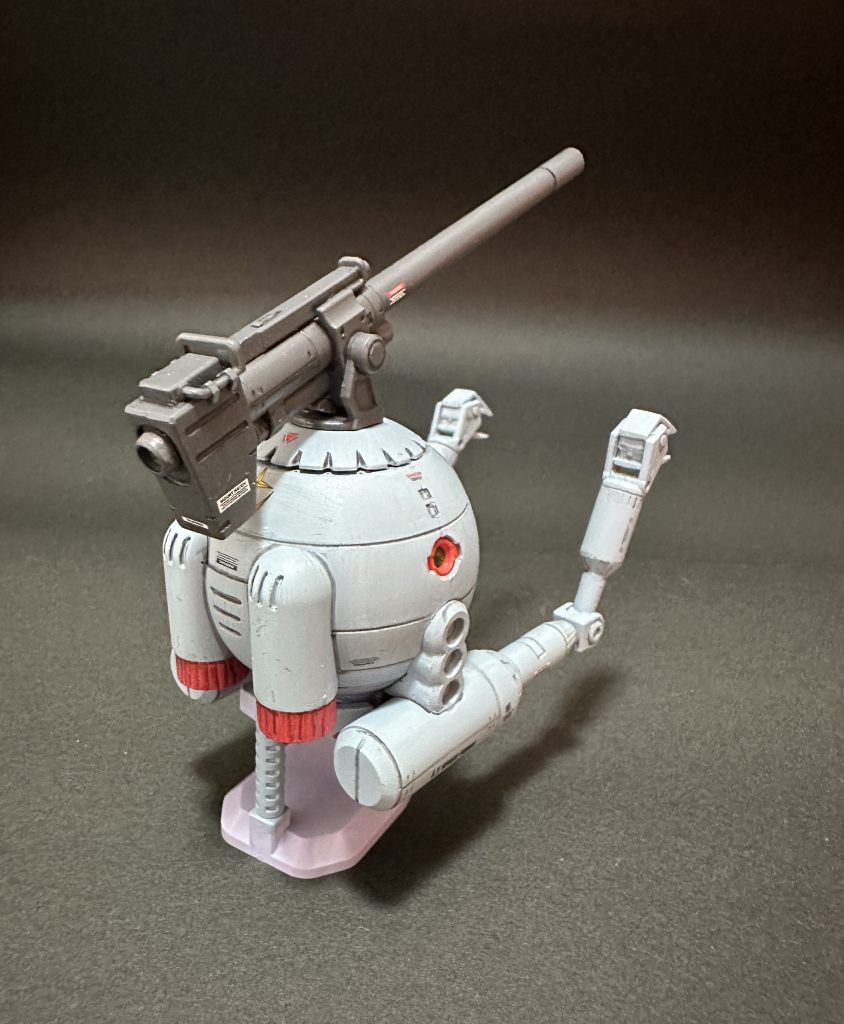 粗はありますが自由研究みたいなものだと思ってください。筆塗り・全塗装ガンプラ　２０２３　その４３