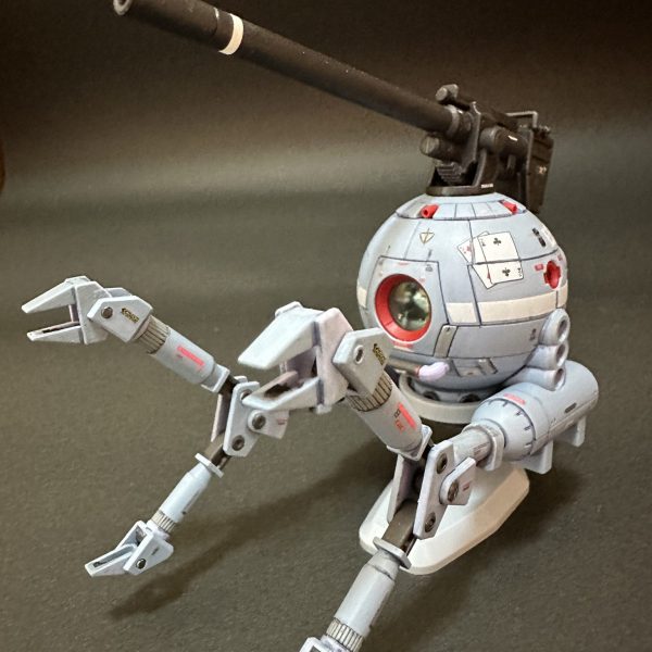 夏休みの活動報告 HG ボール MS IGLOO版　筆塗り全塗装