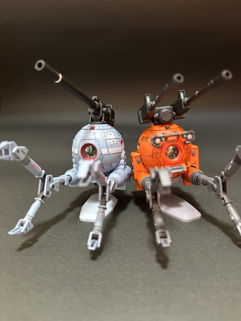 このツインセットは一般販売でもよかったような気がします。筆塗り・全塗装ガンプラ　２０２３　その４８