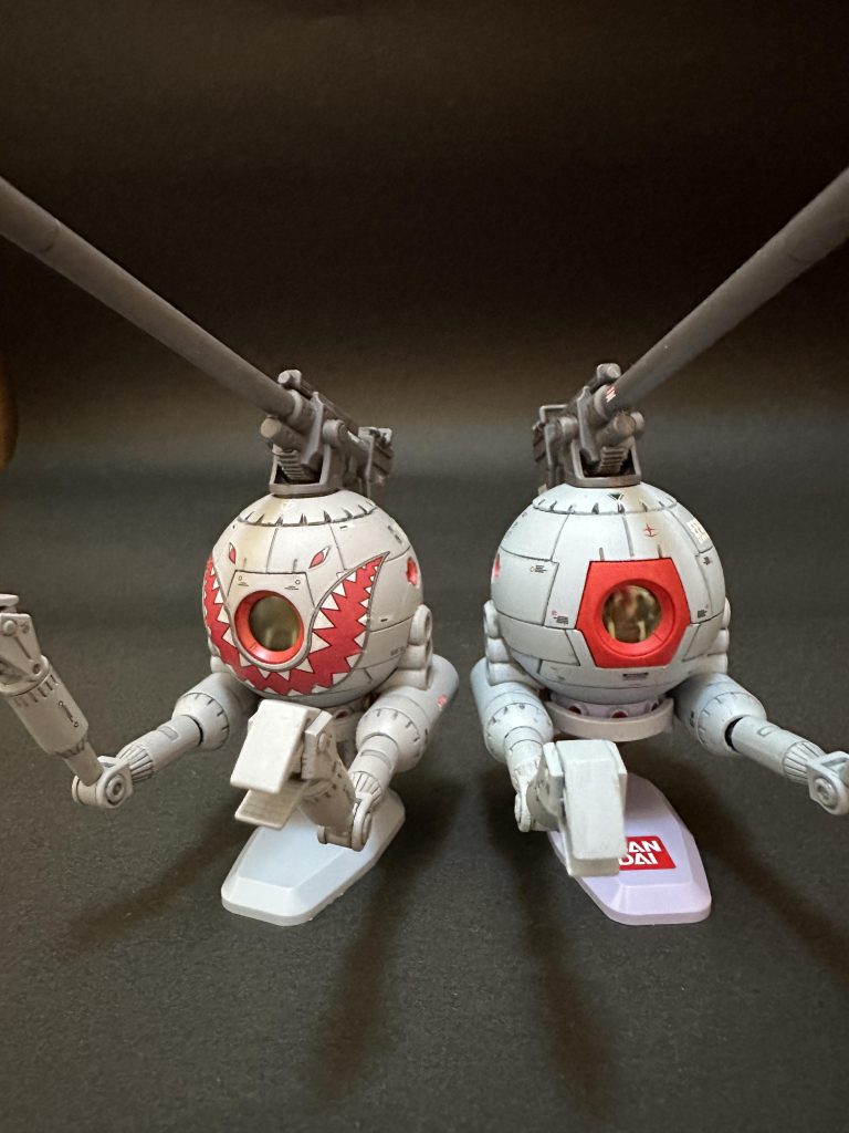 同じものがふたつ入っているキット、たのしい！筆塗り・全塗装ガンプラ　２０２３　その４４