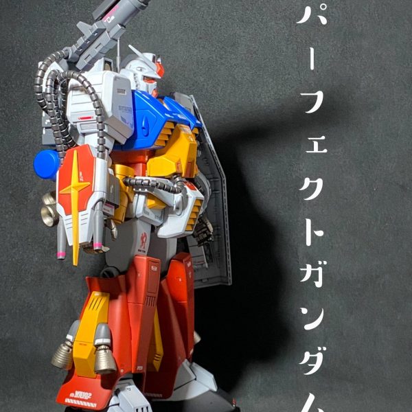 漫画でしか見た事なかったパーフェクトガンダムが…