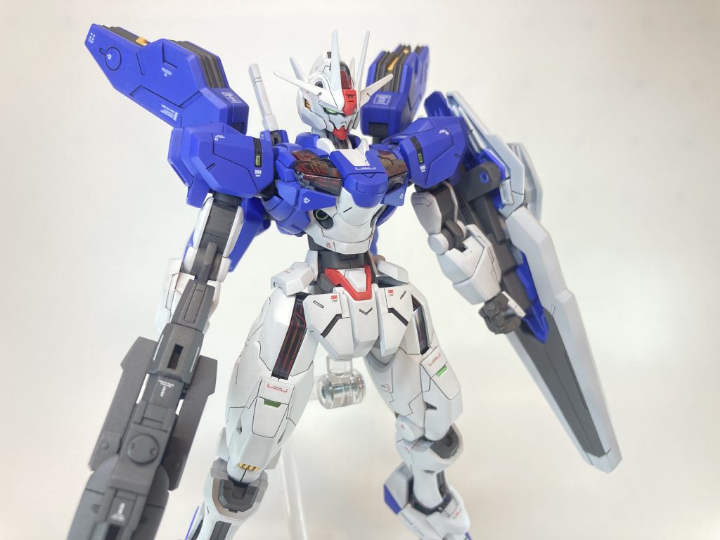 HG ガンダムエアリアル(改修型)–2枚目/制作者：二七号