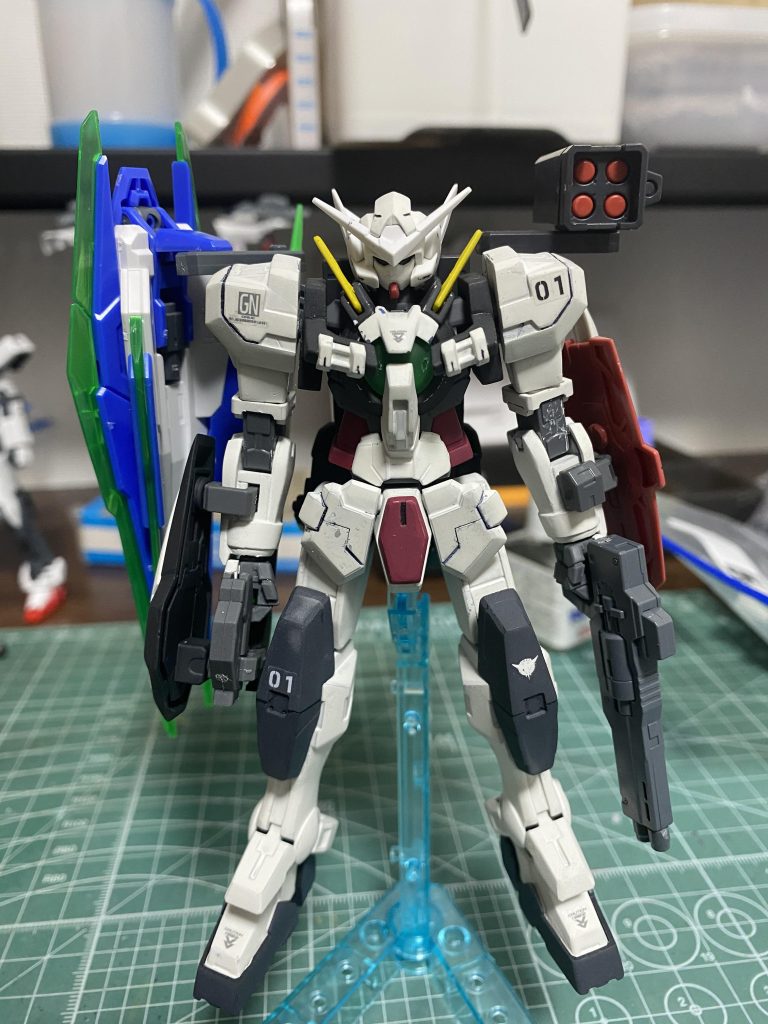 改造案としてコマンドクアンタのバックパックが差し替えだけでつけられるのでビルド系と相性が良い 