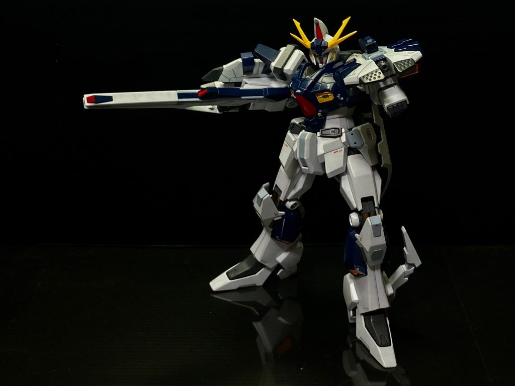 コンポジットウェポン・メガ粒子砲モード、シュート！！メガ粒子砲はそっちの四角い方なの！？と思った人は私だけではないはず。