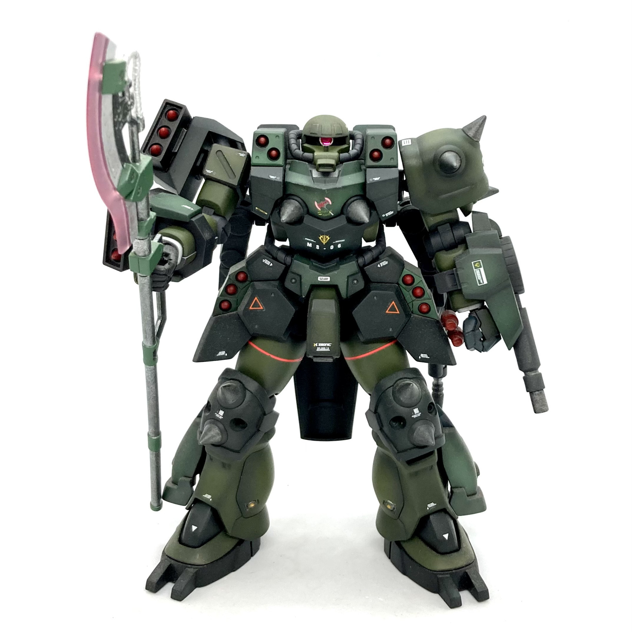 スーパーカスタムザクF2000｜のちちさんのガンプラ作品｜GUNSTA 