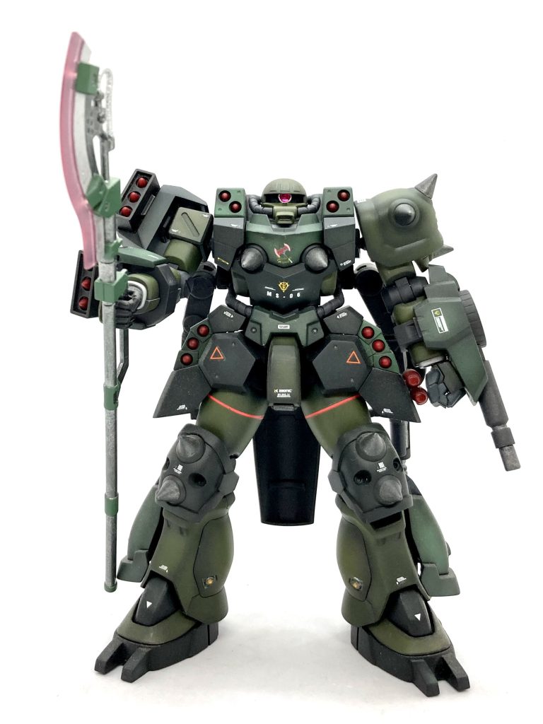 元となったキットが神キット、F2ザクなのでかっこよくない訳がない！