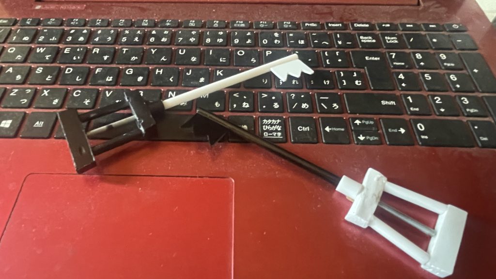 自作のキーブレードです