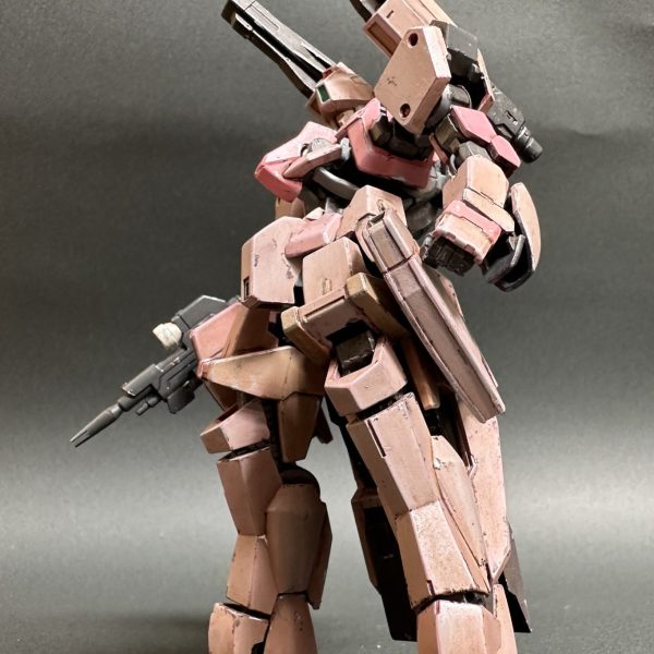 陸戦型グレイズ ピンクパンサー　筆塗りウェザリング仕上げ