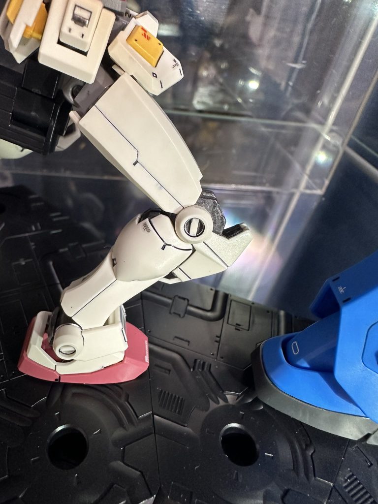 足部他の部位で墨入れの際、なぜか塗料が内部に染みてしまた。