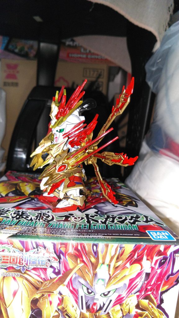 炎皇張飛ゴッドガンダム–3枚目/制作者：Ksmr2