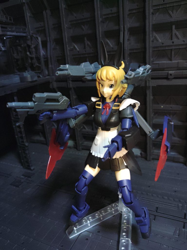 強そうなメイドちゃん…未観のガンダムにはまだまだ素敵なMSが有るみたい…まぁ今回は娘たちだが(笑)