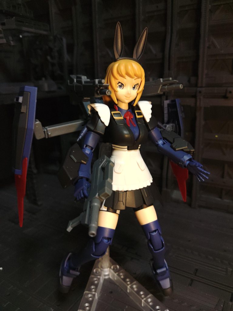 実はもぅ1人【HG 1/144 すーぱーふみなティターンズメイド】ちゃんも一緒に誕生させました!