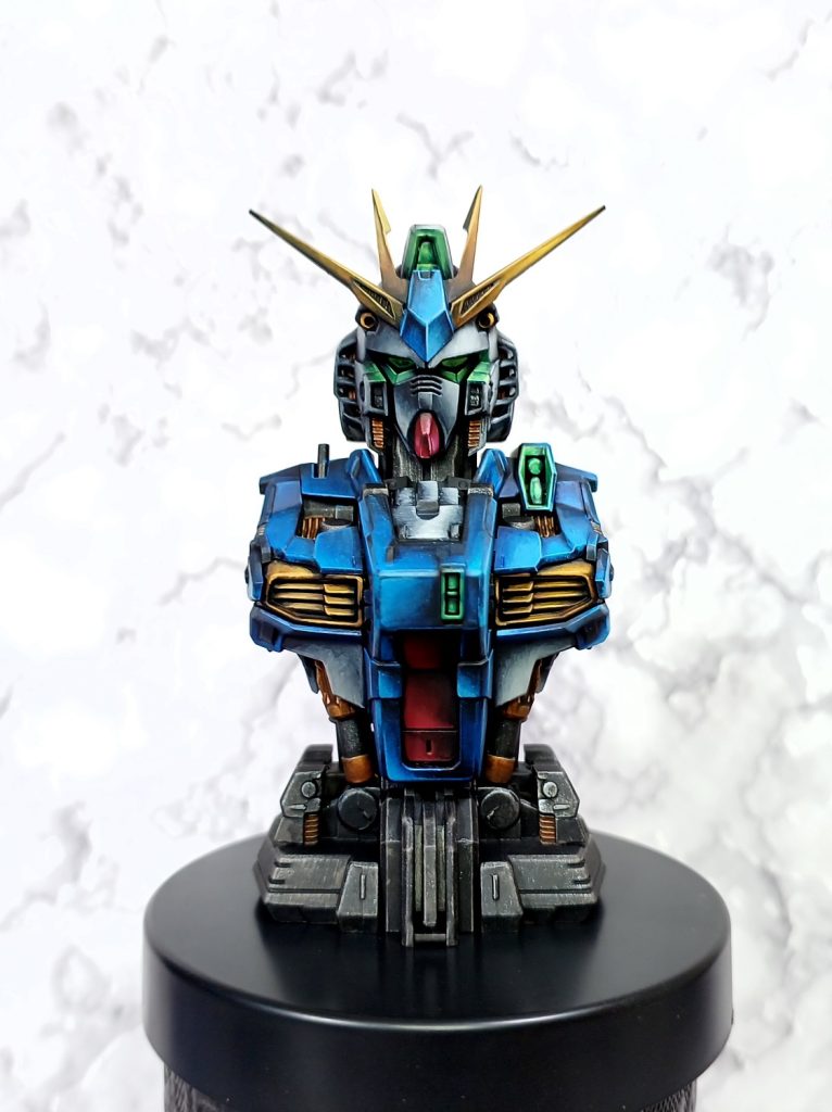 メカニカルバスト01 νガンダム painting