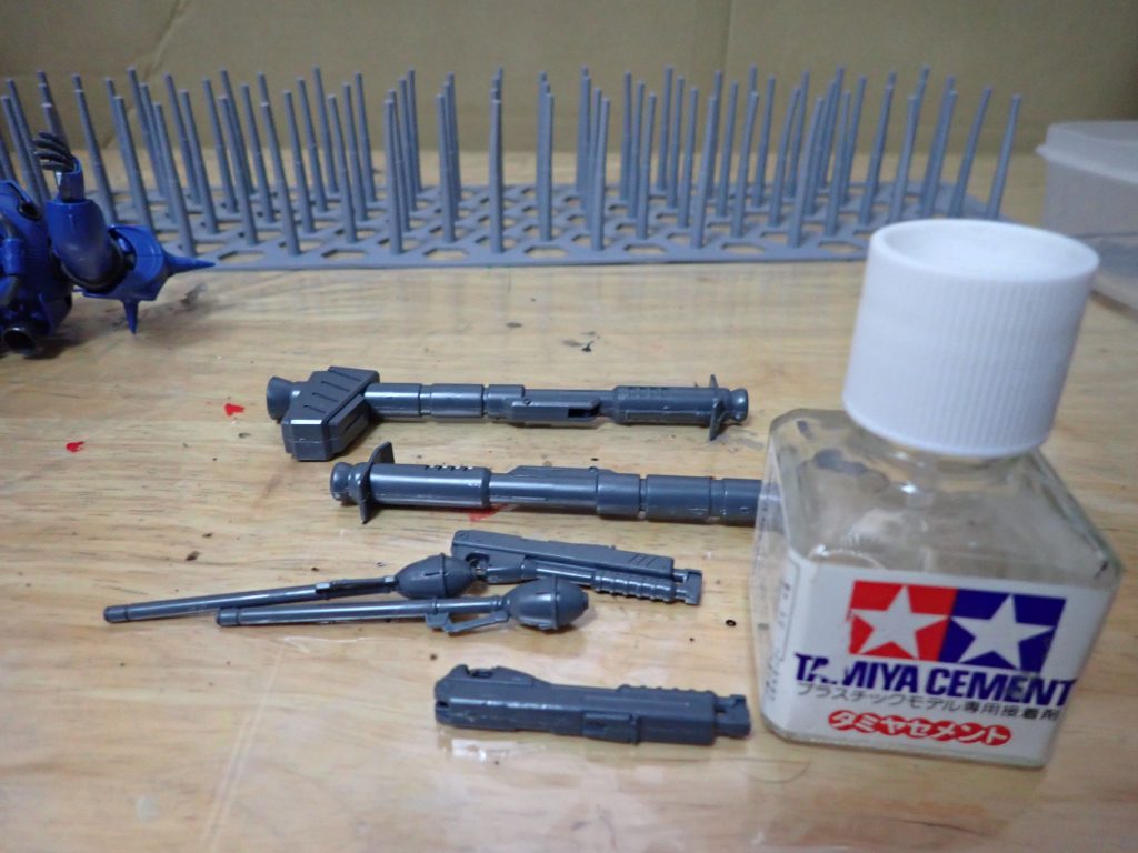 武器類の合わせ目処理