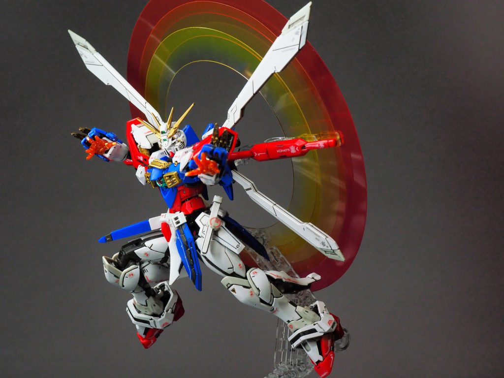 「ハイパーゴッドフィンガー！」スーファミのGガンダム、ゴッドの超必殺技がこんな感じ。。。ではないでしたか(;^_^A　　。。。おじさんにしか伝わらないんだろうなぁ(´;ω;｀)