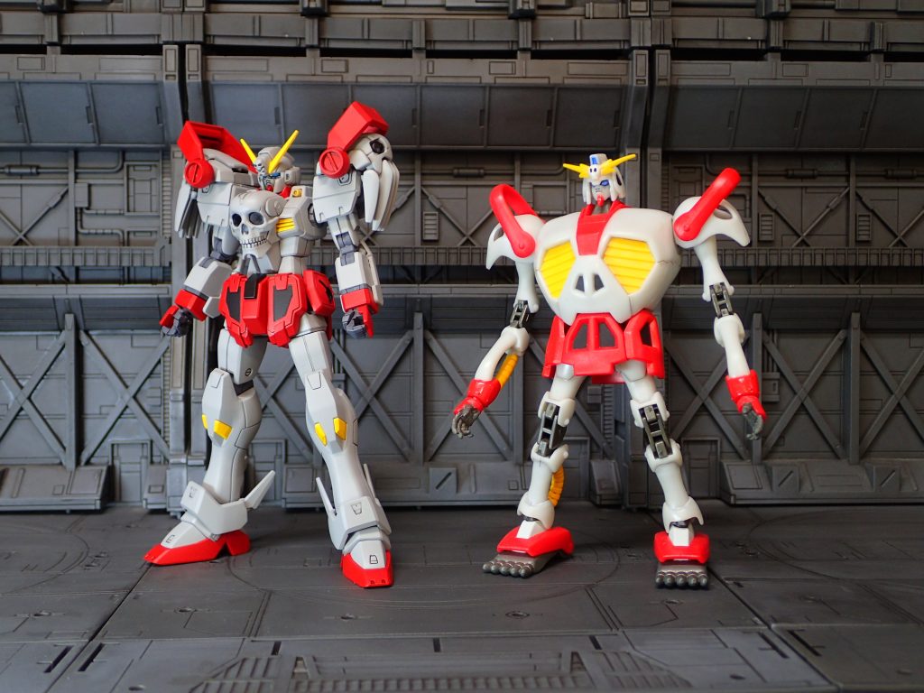 MIAスカルガンダムとの比較(正面)