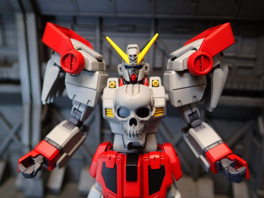【Gガンダム】GF13-047NMAII　スカルガンダムカスタム–9枚目/制作者：@keikei0079