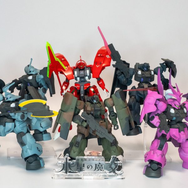 HG　ダリルバルデ　ディランザ　ジェターク社製MSたち