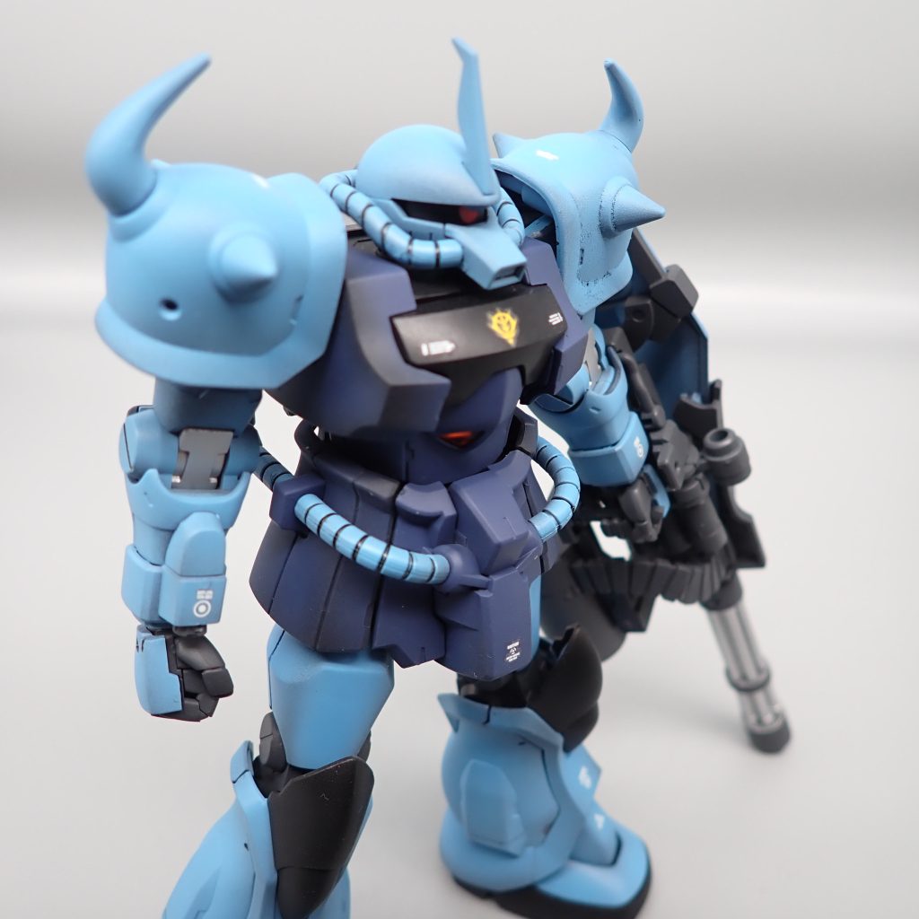 グフカスタム–3枚目/制作者：アンジェロのプラモデル工房