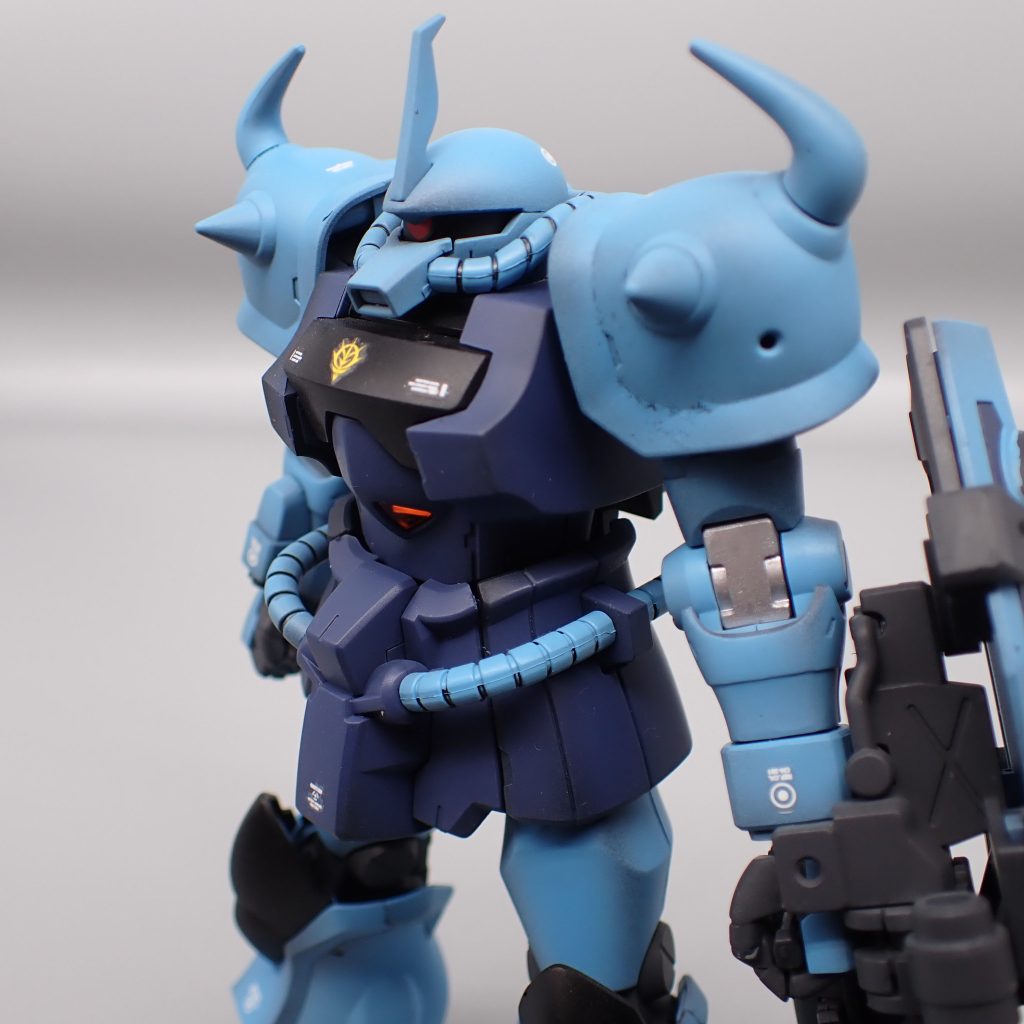 グフカスタム–4枚目/制作者：アンジェロのプラモデル工房