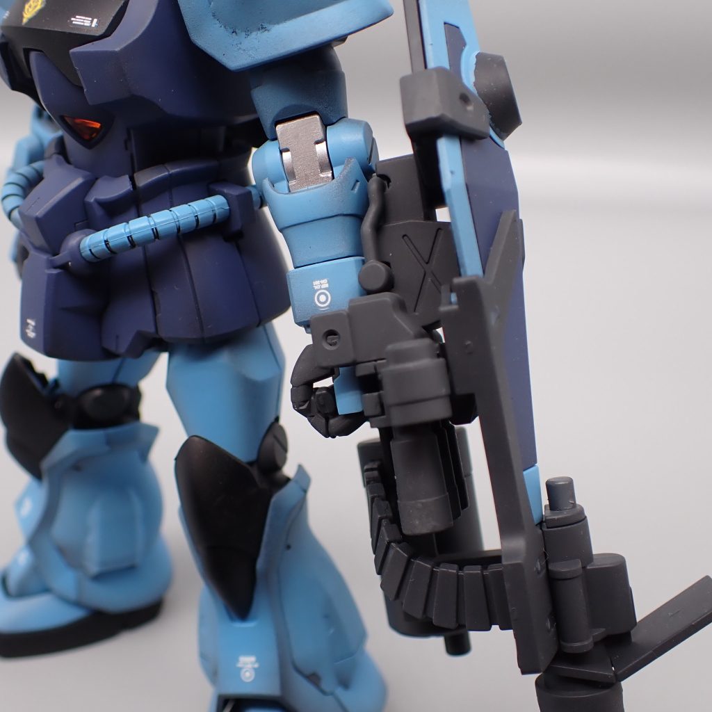 グフカスタム–5枚目/制作者：アンジェロのプラモデル工房