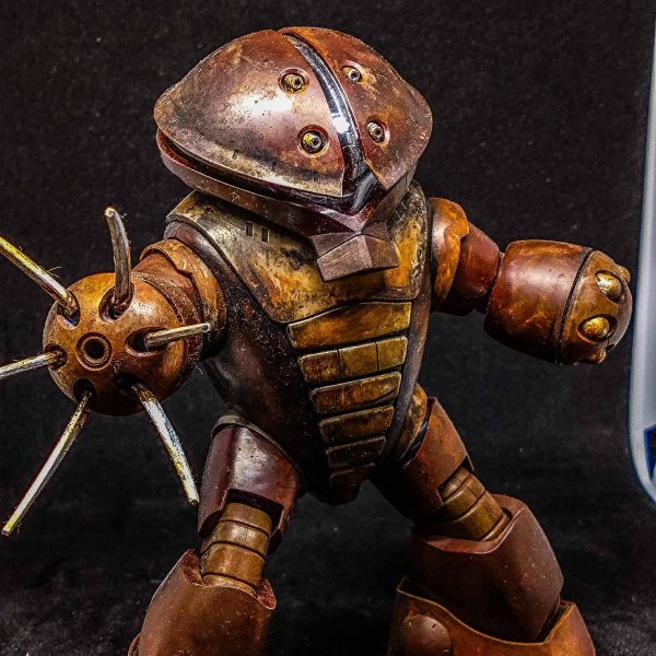 アッガイ　ウェザリング仕上げ