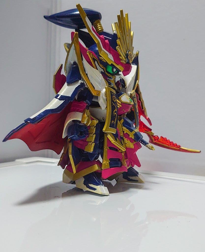 目とか胸部宝珠とかのシール下、塗ってないから全塗装タグは自粛したw