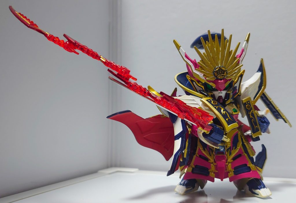 燬灼龍穿の全体像思ったよりボリュームマントが大きく靡いて良いね