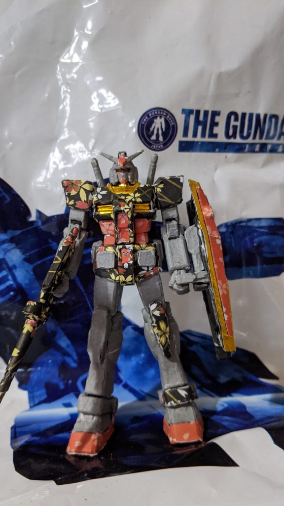 和装ガンダム–2枚目/制作者：福狼。