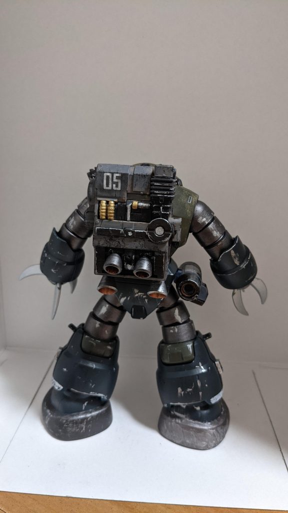 バックパックは、ザクスナイパーの物を流用しました。