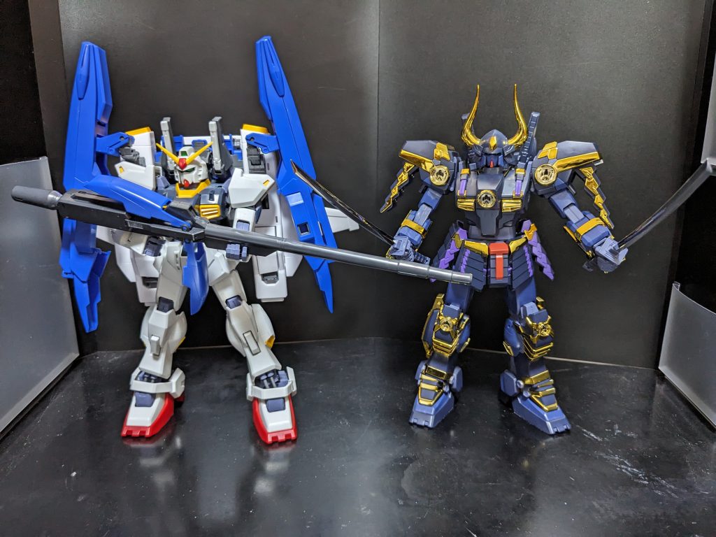 MGのスーパーと武者を、この為に買いました。