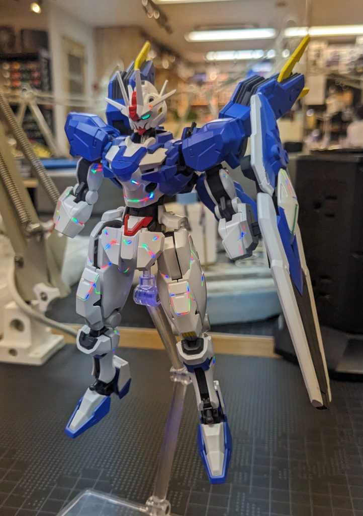 虹色スミ入れ直後このスミ入れめちゃくちゃ苦労しますが、できたときの達成感はすごかった