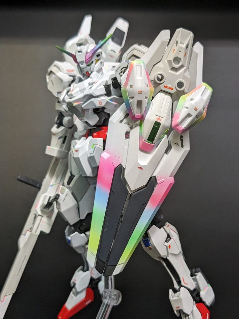 完成間近のキャリバーン元のキットに比べて情報量増えたかな