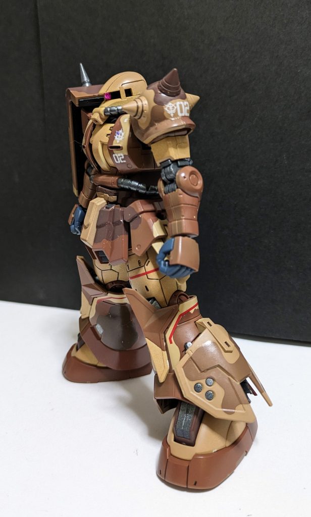 ＨＧ 1/144 高機動型ザク 地上用 (ウォルド機）–2枚目/制作者：@Ymarl1