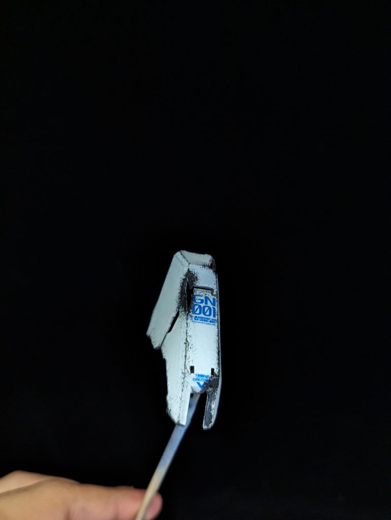 初めてのチッピングでウェザリング！それっぽくなったかな...？